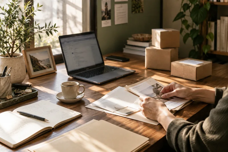 A small online business studio